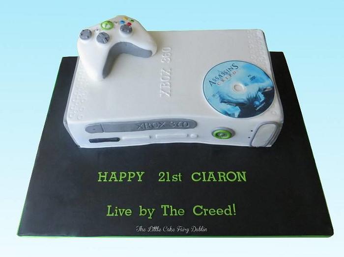 21st XBOX cake