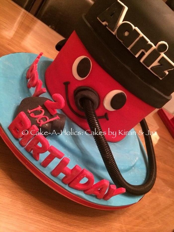 Henry vac birthday cake