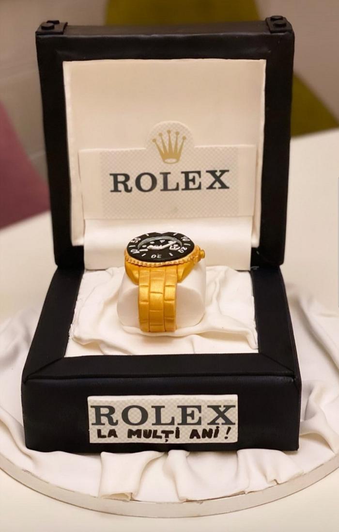 Rolex gift cake