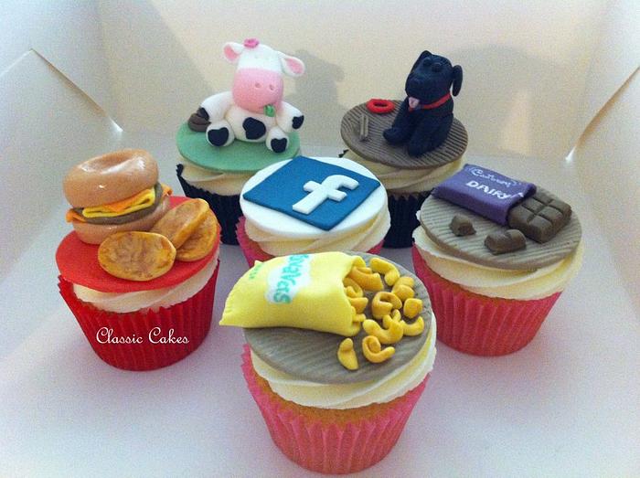 personalised cupcakes
