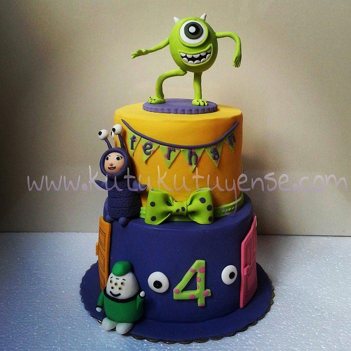 Monsters University Cake