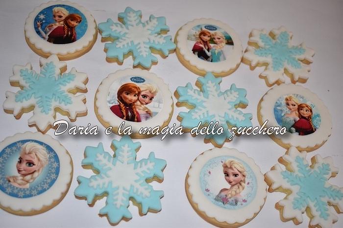 Frozen cookies