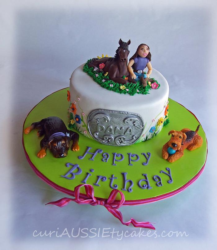 Animal lover cake