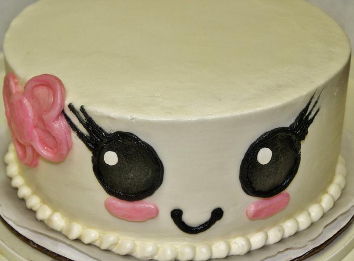 Marshmallow cake design 