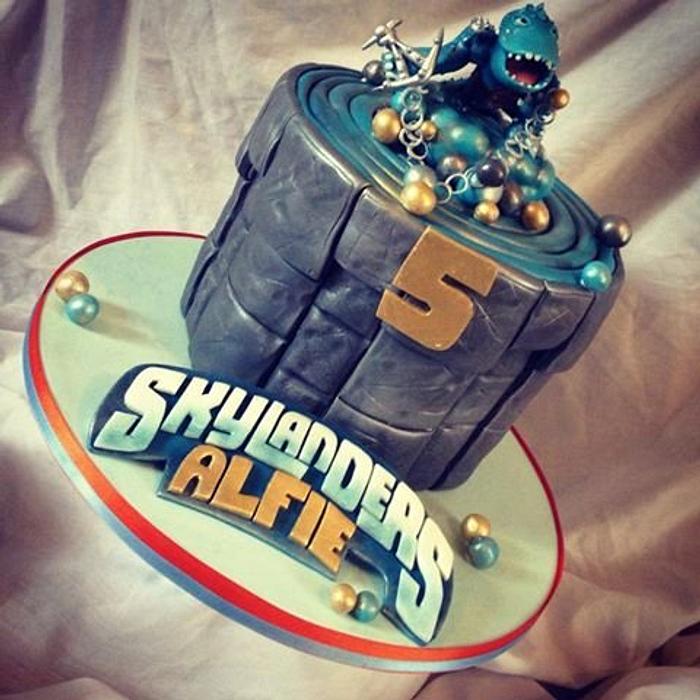 Skylanders birthday cake