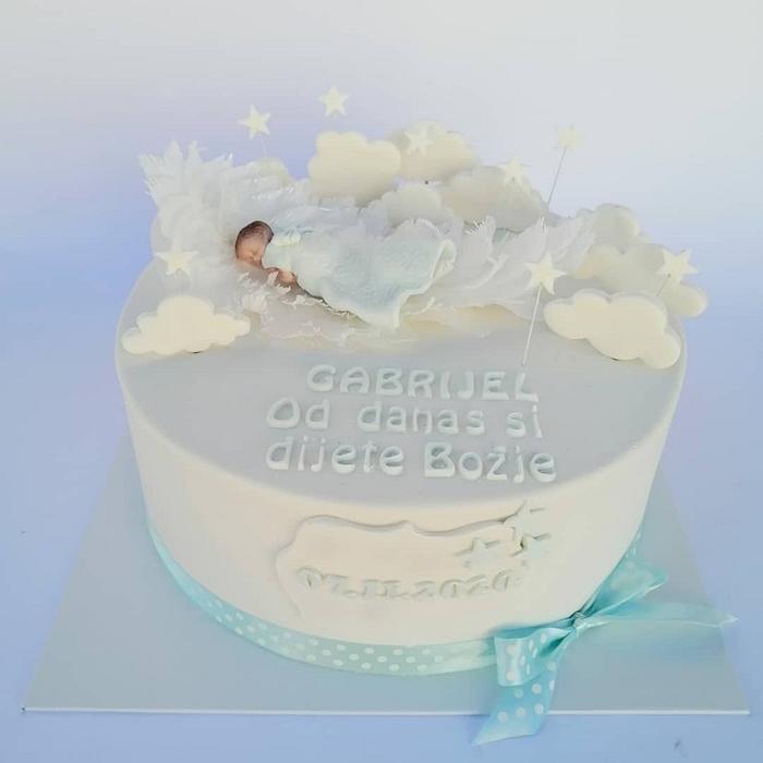 Christening cake