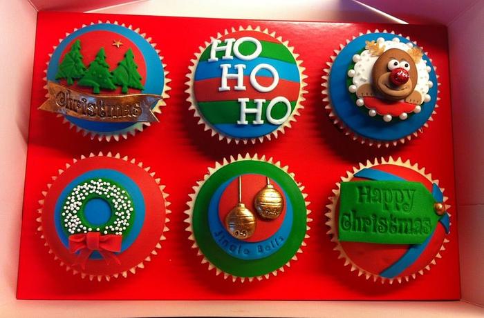 Christmas Cupcakes 2012