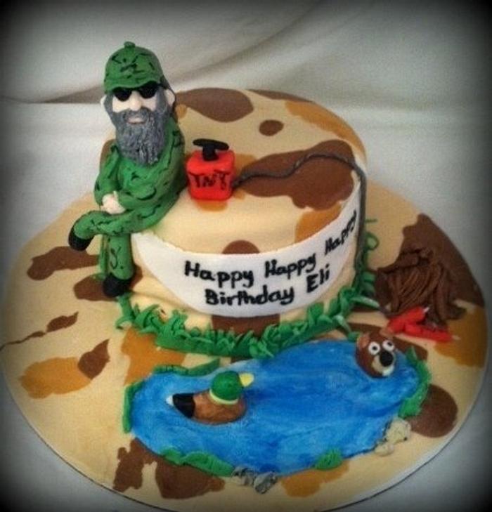 Duck Dynasty Birthday Cake