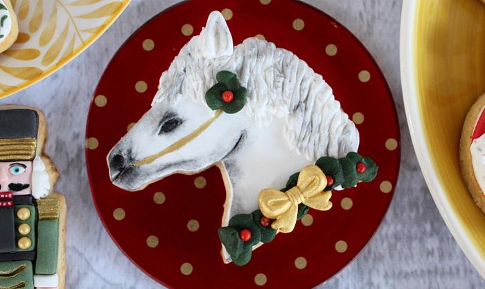 Horse Cookie-Christmas 