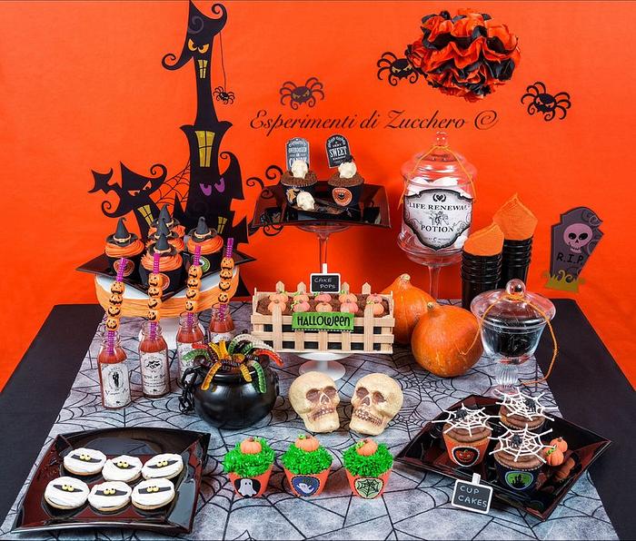Halloween sweet table