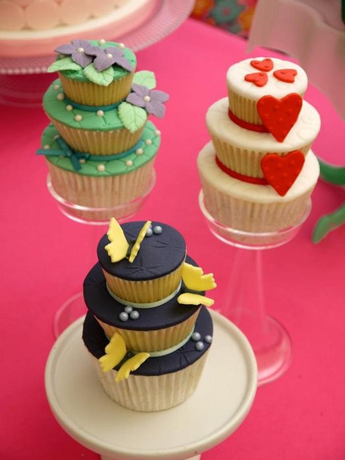 Tiered Cupcakes!