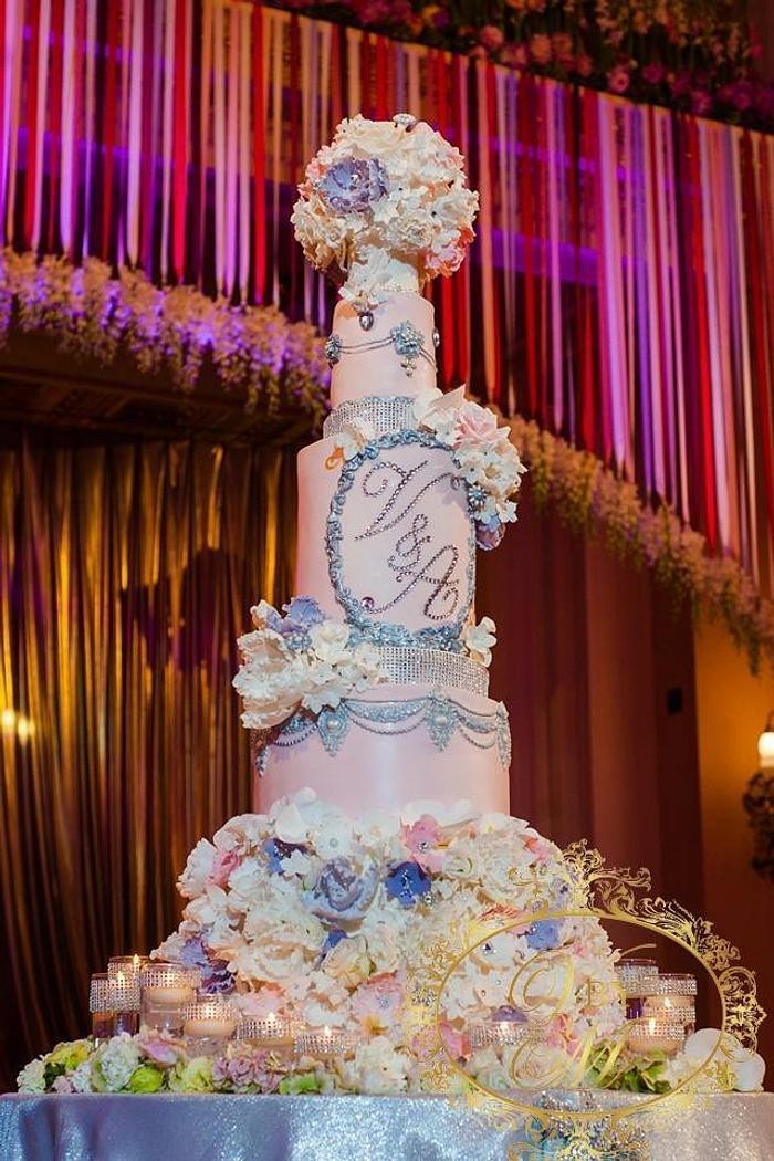 7 tiered Wedding Cake