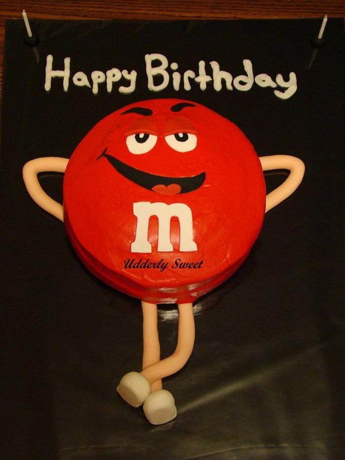 Red M & M