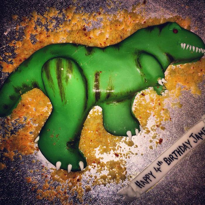 T'rex cake 