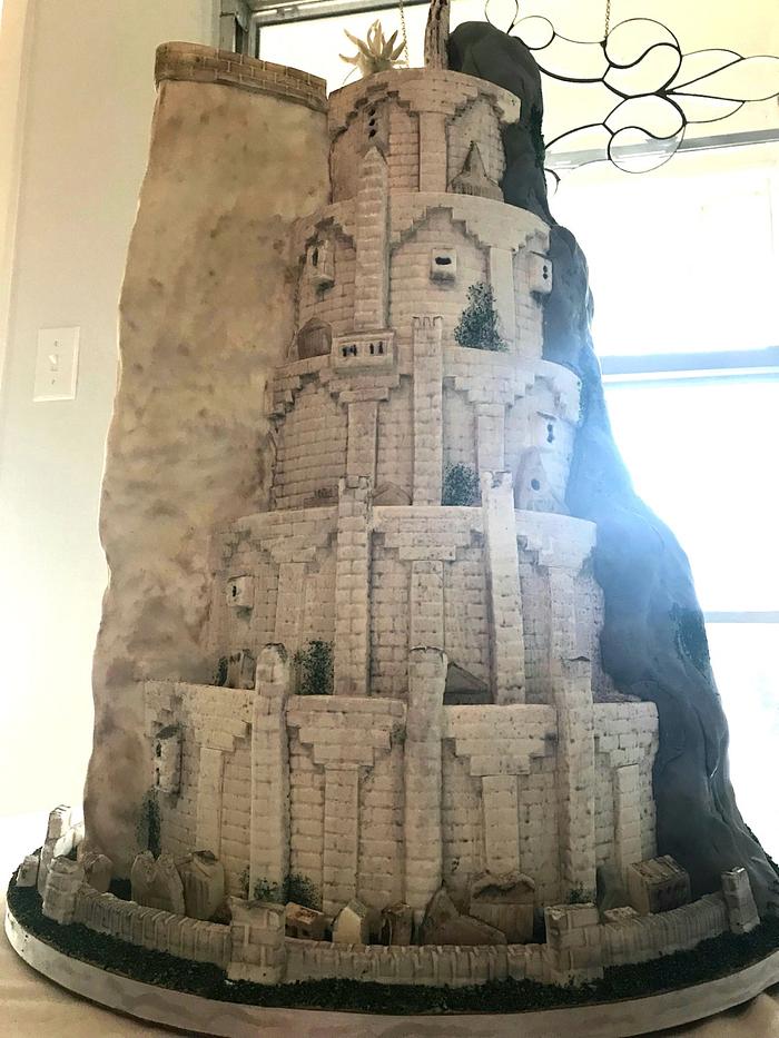 Minas Tirith Wedding Cake