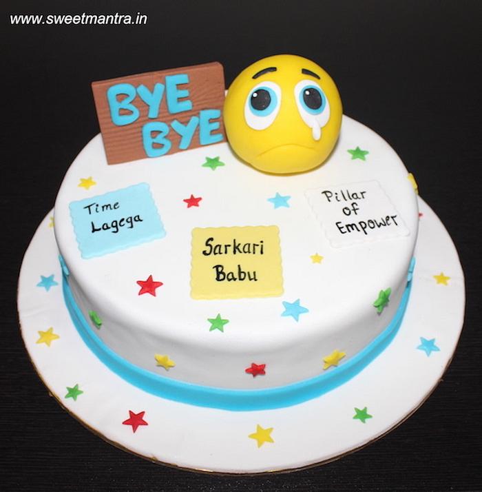10 hilarious farewell cakes that would turn sad goodbyes happy  Lifestyle  Gallery News  The Indian Express