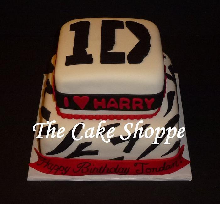 One Direction cake