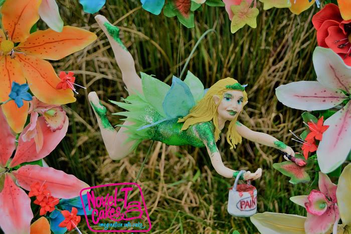 Flora flower fairy - Spring Fairy Tale Collaboration