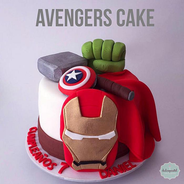 Torta de Superhéroes - Avengers Cake