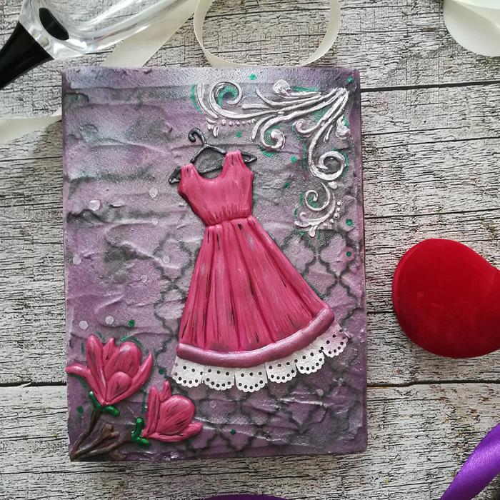 Gingerbread card for a woman