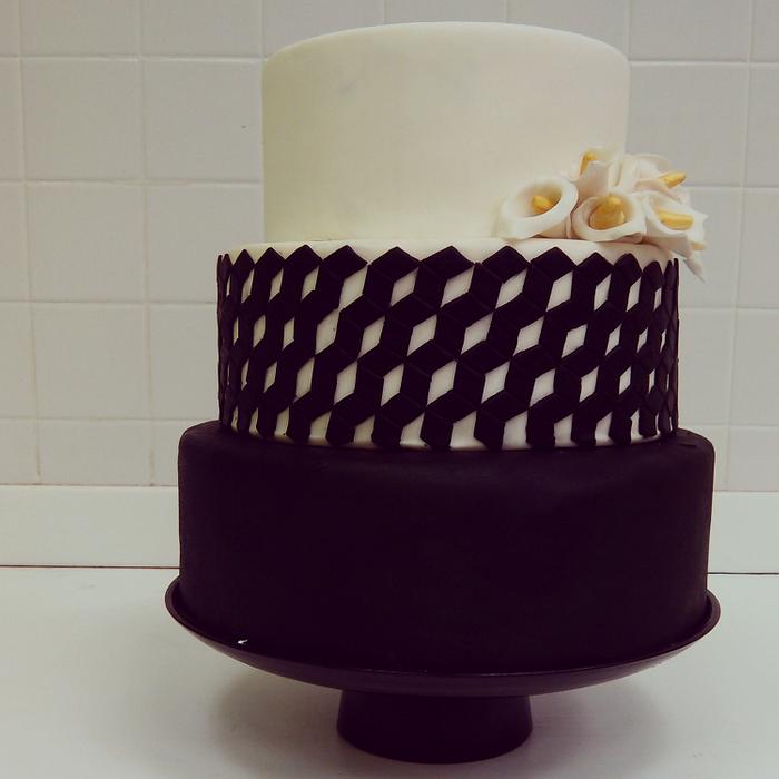 Black & White wedding