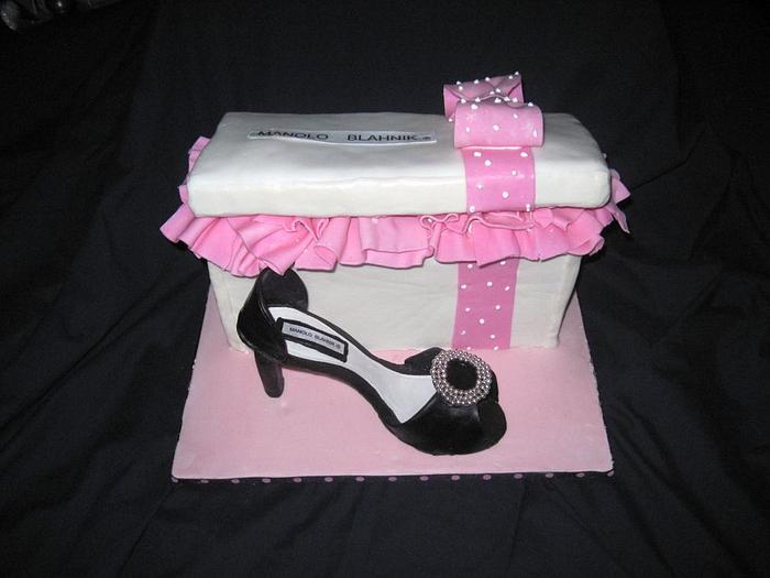 Shoe Box Cake
