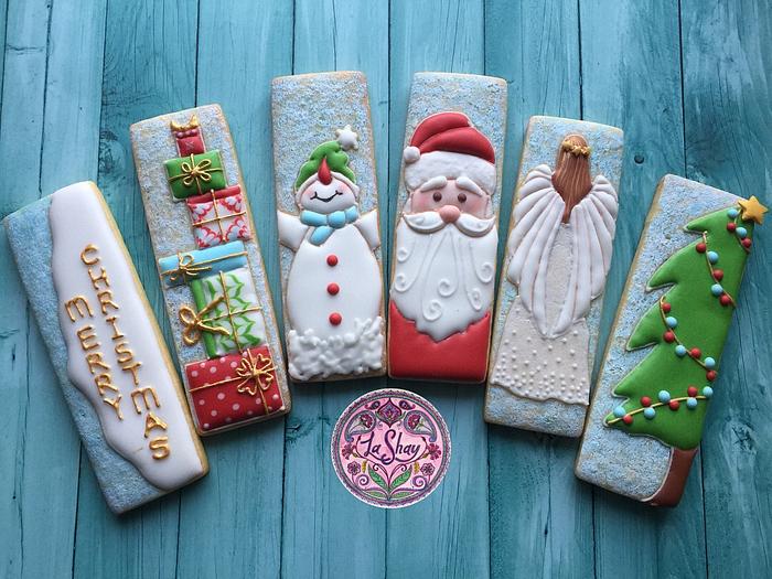 Christmas Cookie Sticks - Decorated Cookie by La Shay by - CakesDecor
