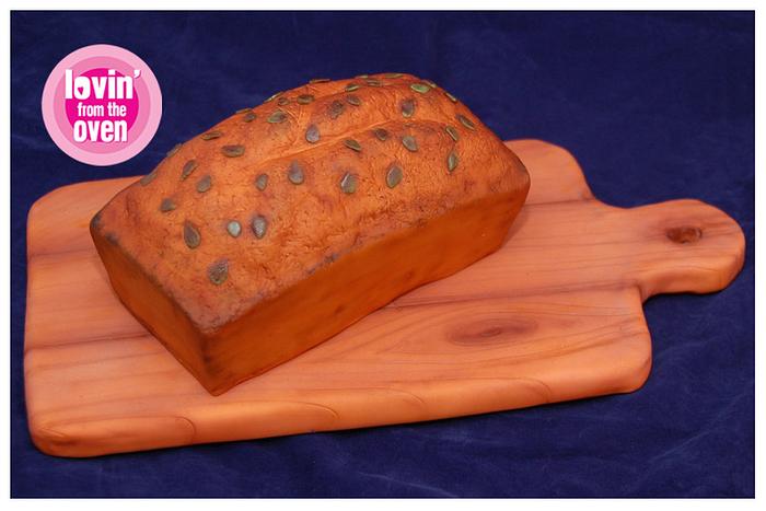 Chocolate Cake 'Pumpkin Seed Loaf'