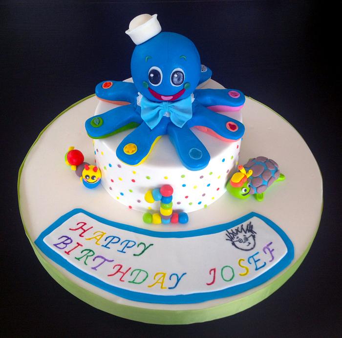Baby Einstein Octopus Cake