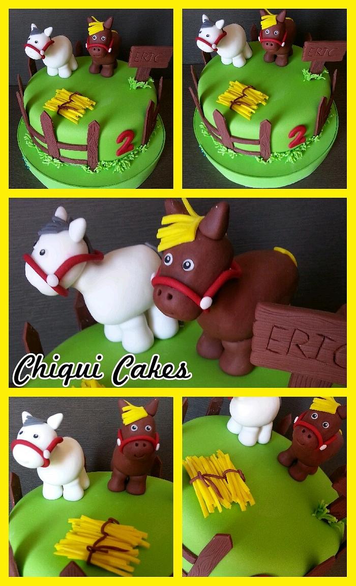 Horses Cake