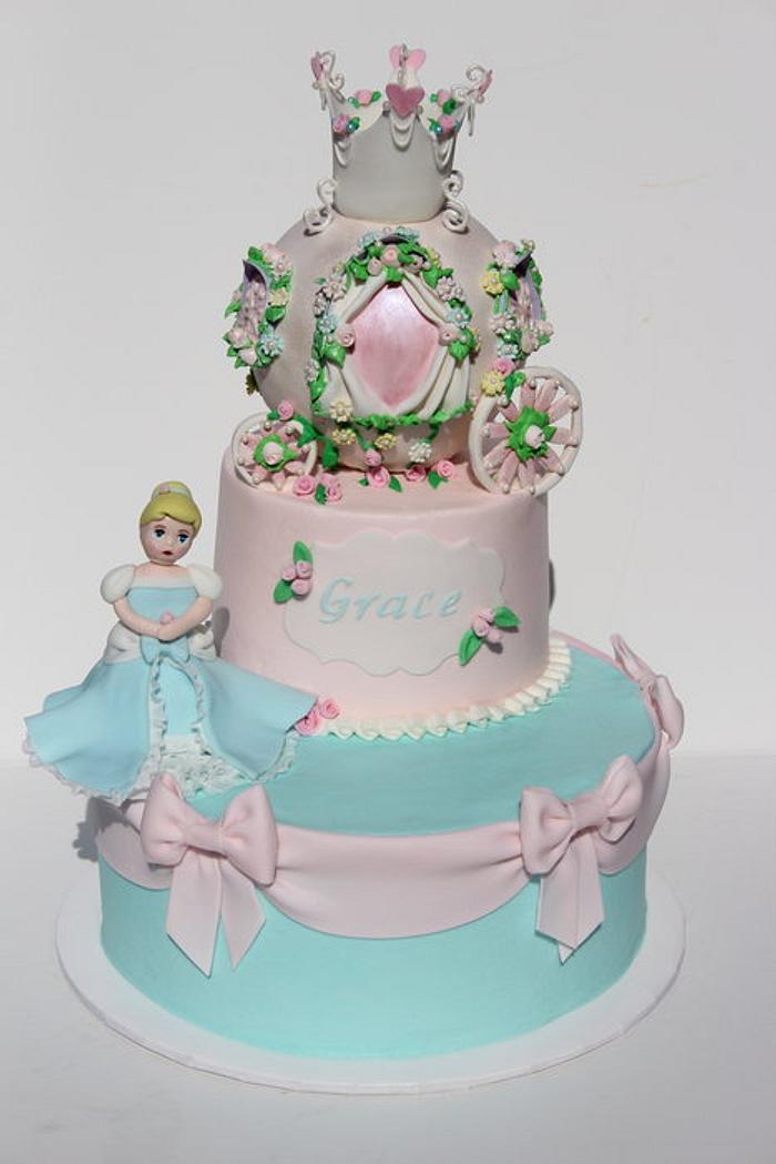Cinderella cake for my Princess