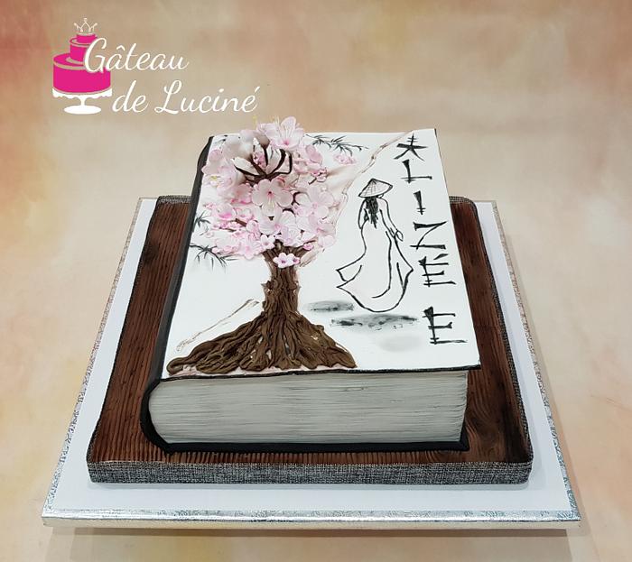 Japanese Art 3D cake 