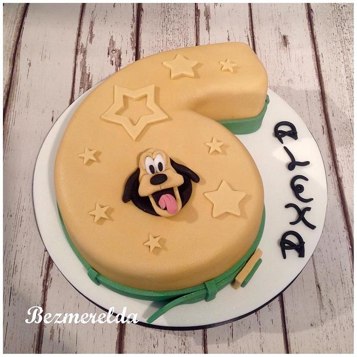 Pluto Cake