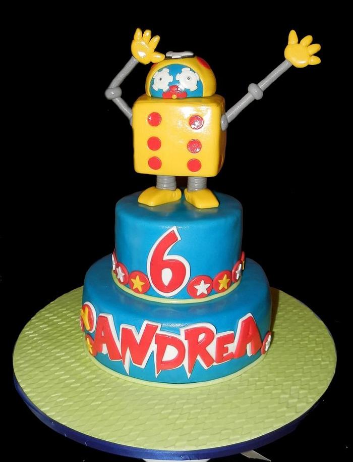 Omotchama (Robbie Robbie) Yatterman Cake