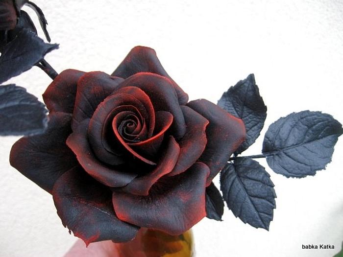 Sugar gothic rose