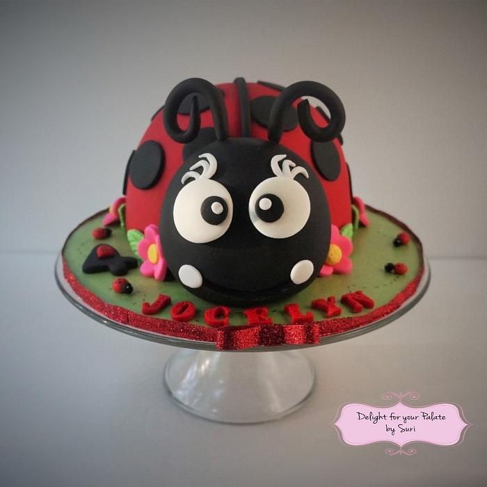 Ladybug Cake for Jocelyn !!!