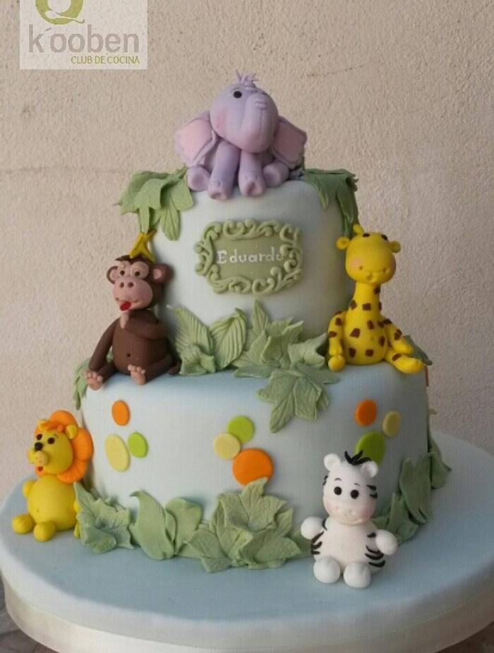 Baby Animals Cake