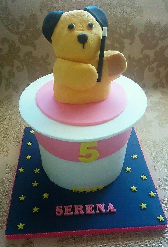 Sooty Top Hat Cake