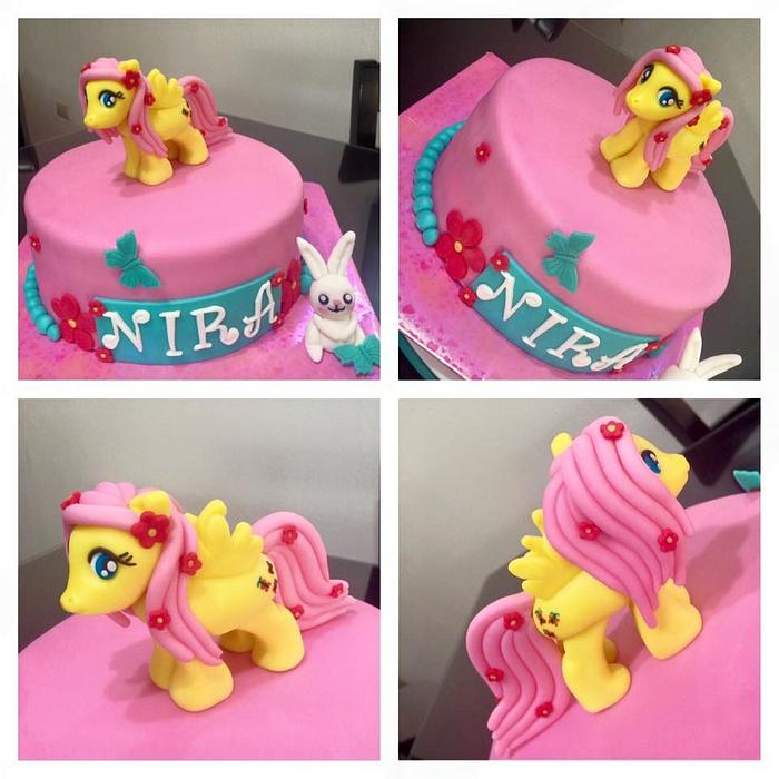 Fluttershy Pony Cake