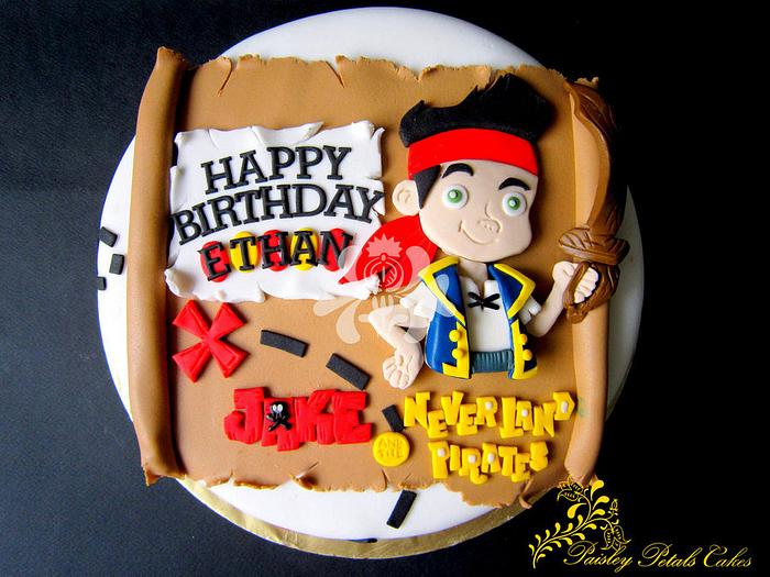 Jake & The Neverland Pirates cake