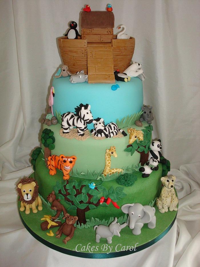 Noahs Ark Wedding cake