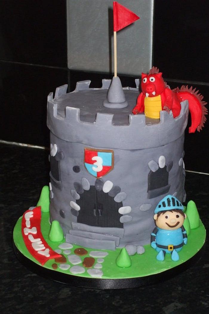 Mike the Knight birthday cake