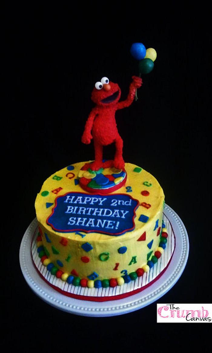 Elmo 2nd birthday cake