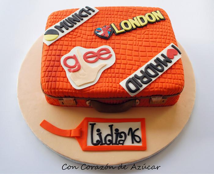 Tarta maleta - Suitcase Cake