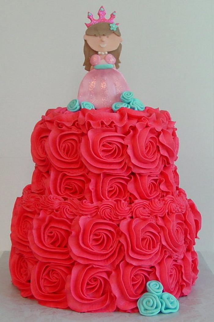 Princess Ella Rose Cake