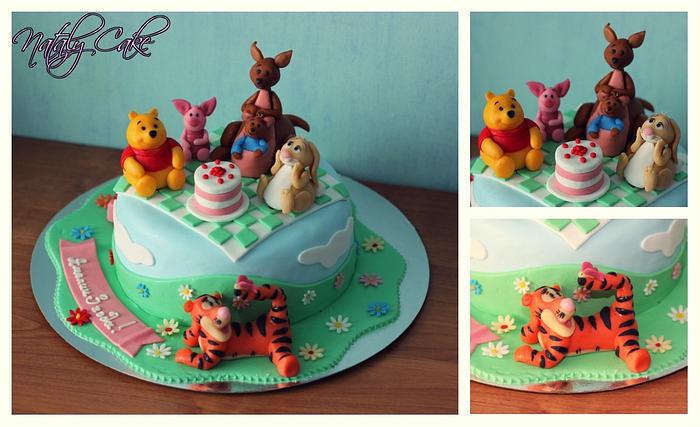 cake "Winnie the Pooh"