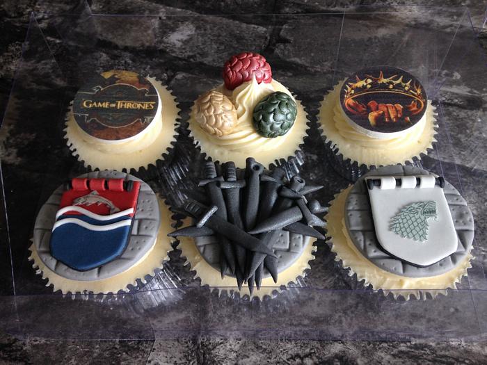 Game of Thrones Cup Cakes
