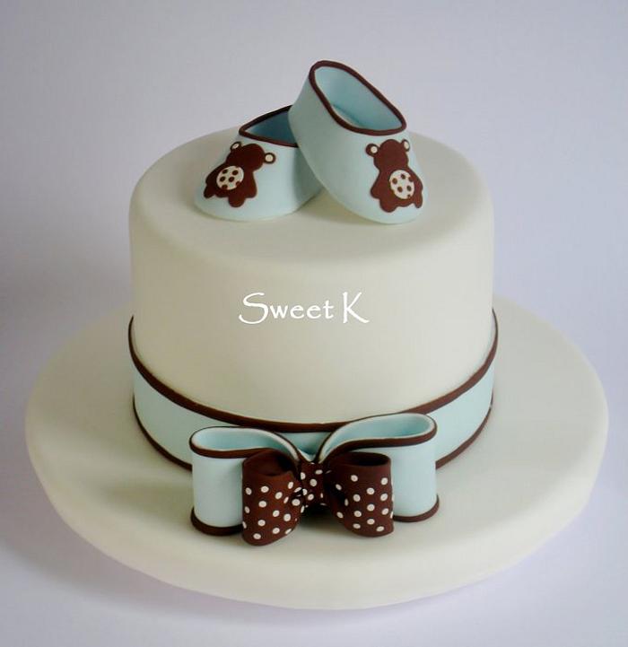 Baby "shoes"cake