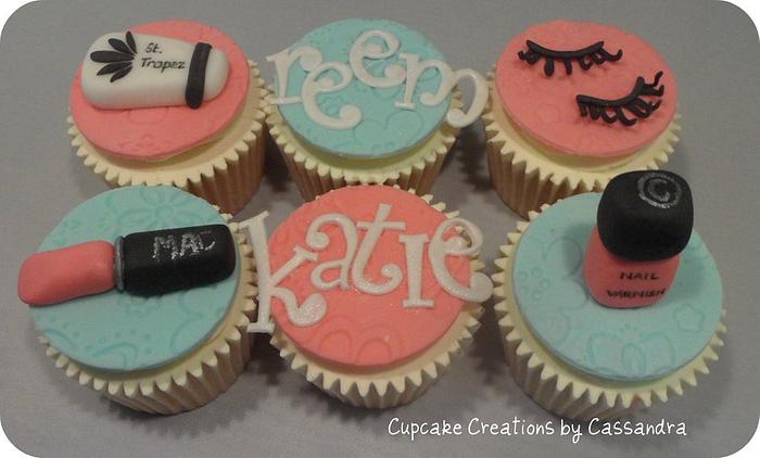 Glamourous Girly Cupcakes