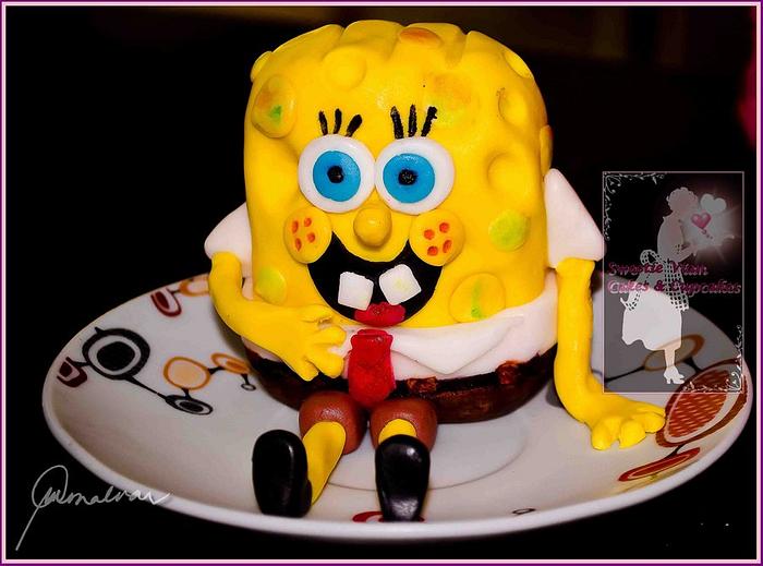 Spongebob Fondant Cake Topper